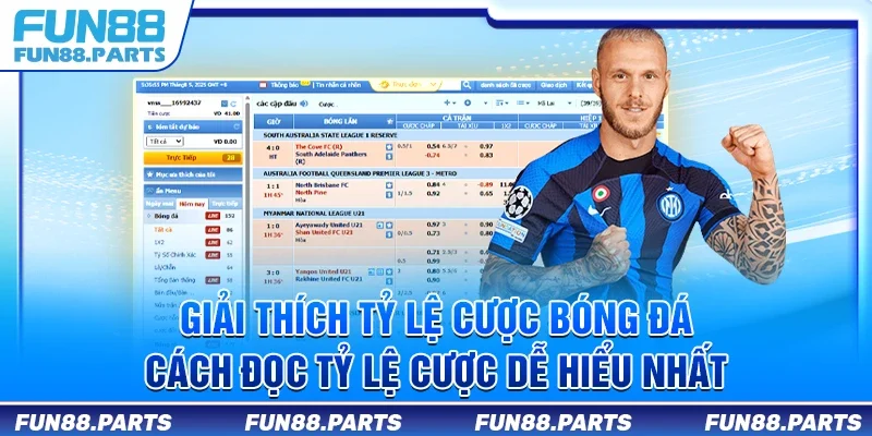 Giải thích tỷ lệ cược bóng đá – Cách đọc tỷ lệ cược dễ hiểu nhất