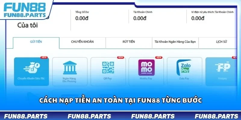 Hướng dẫn rút tiền Fun88 dễ dàng trong vài phút