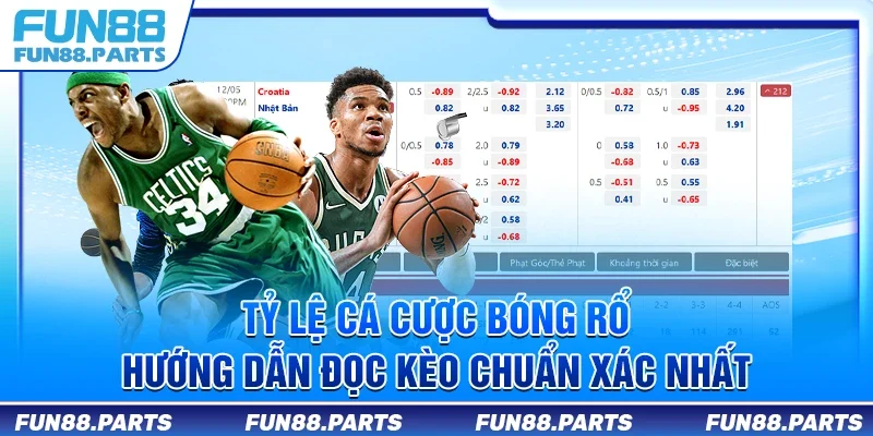 Tỷ lệ cá cược bóng rổ - Hướng dẫn đọc kèo chuẩn xác nhất